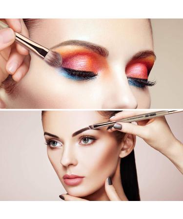18 Pcs Professional Premium Synthetic Makeup Brush Set - Champagne Gold - Buy Online on SooperMarket.com