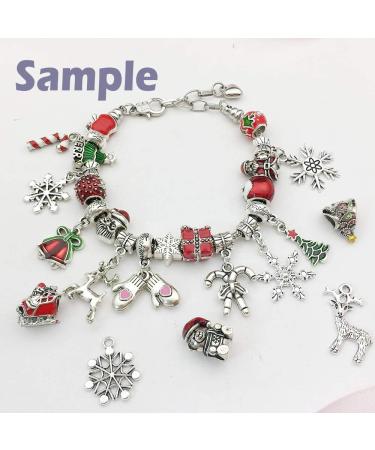 100pcs Clasp Bail Tube Beads for Jewelry Making - DIY Necklace Bracelet Charms (M611) - Buy Online on SooperMarket.com