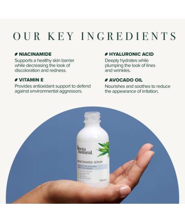 InstaNatural Anti-Aging Collagen Serum 1 oz - Youthful Skin & Wrinkle Reduction - Buy Online on SooperMarket.com