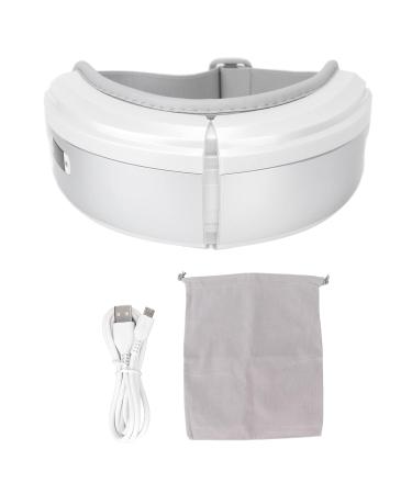 Eye Massage Device with Heat & Vibration - Foldable Bluetooth Eye Mask for Dark Circles & Dry Eyes Therapy - Buy Online on SooperMarket.com