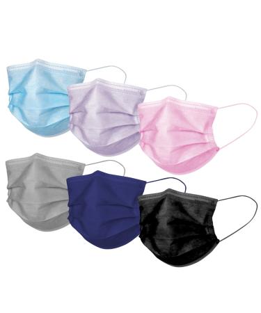 120 pieces medical masks colorful colored CE certified | surgical masks colorful adults Packed in practical bags of 10