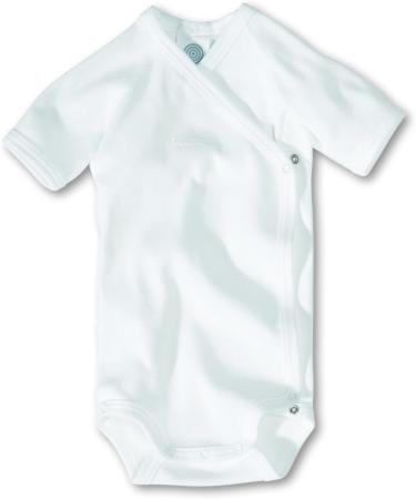 Sanetta Wrap Bodysuit Half Sleeve | Sustainable Organic Cotton Baby Bodysuit | Cute & Comfy for Babies 68 - Buy Online on SooperMarket.com