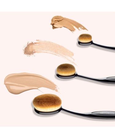 Artdeco Medium Oval Brush - Premium Quality Make-Up Brush for Contouring & Blending | 1-Piece (2-Pack) - International Shipping Available - Buy Online on SooperMarket.com