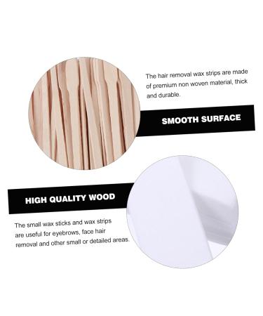 Angoily 800 Pcs Disposable Beauty Bar Spatula Scraper - Eco-Friendly Natural Birch for Face Care | International Shipping Available - Buy Online on SooperMarket.com
