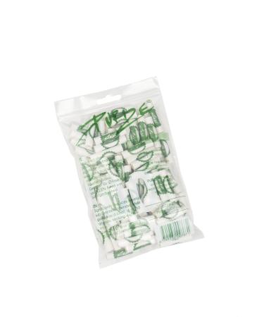 PURIZE Activated Carbon Filter Regular Size White - 100 pack - 9mm Premium Filter - Coconut-based Activated Carbon White