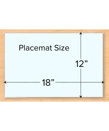 Custom USA Map Placemat - Personalized Kids' Dining Essential - Buy Online on SooperMarket.com
