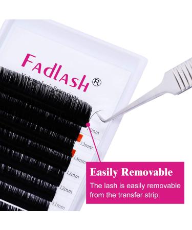 Professional Classic Eyelash Extensions - 0.20mm C Curl Mix (8-14mm) - Natural Black Individual Lashes - Buy Online on SooperMarket.com