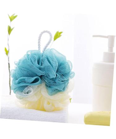 Angoily 8pcs Color Matching Bath Ball & Sponge Set | Body Scrubber Exfoliating Mitts & Shower Accessories for Men - Ideal Beauty Bath Supplies - Buy Online on SooperMarket.com
