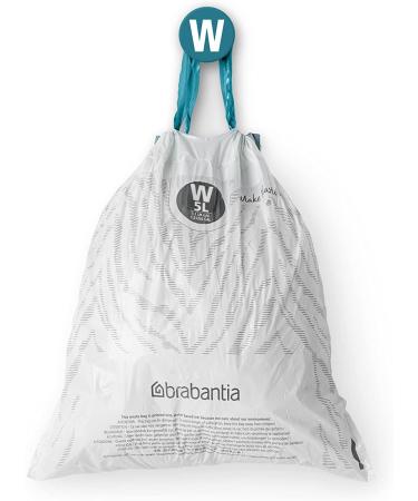 Brabantia Perfectfit Multipack Garbage Bags - Extra Strong 200 Count Easy-to-Use Train Tape White - Buy Online on SooperMarket.com