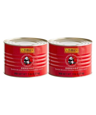 Lee Kum Kee Oyster Flavored Sauce | Pack of 2 | 5 Lbs Per Tin Can | No Preservatives | No Artificial Flavoring | All Purpose Seasoning | Stir Fry | Marinate | Variety Pack | Bundles | RcTechDistro Bundle Box