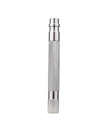 Xiaoxin shaving handle for double edge-grade knife stainless steel safety bar shaver replacement rasier handle handle manual mustache removal razor accessories silver