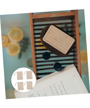 Healeved 8 Pcs Cotton Linen Soap Sisal Soap Net Exfoliating Soap Soap Small Soap - Buy Online on SooperMarket.com