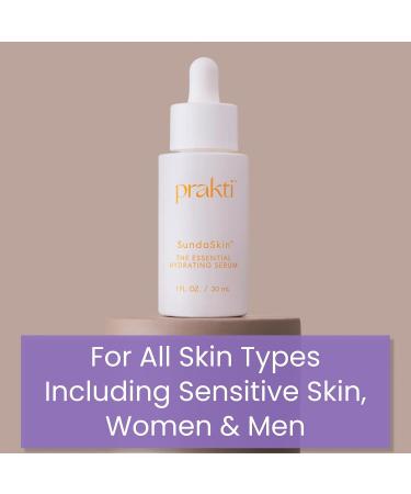 Prakti SundaSkin Hydrating Serum | Lightweight All-in-One Facial Serum for Radiant Glow | Clinically Proven Clean Ingredients | Plumps & Hydrates for All Skin Types - Buy Online on SooperMarket.com