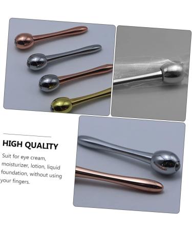 Healeved 1pc Eye Cream Stick Ice Facial Globes Home Tools Eye Cream Board Cooling Facial Stick Skincare Tool Scratchboard Tools Beauty Rod Zinc Alloy Beauty Products Household 7.8x6cm Silver - Buy Online on SooperMarket.com
