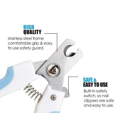 Pubiao Professional Nail Clippers for Large and Medium Breed Dogs with Quick Sensor and Safety Lock - Buy Online on SooperMarket.com