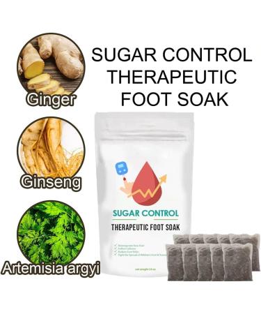 Healthify Sugar Control Therapeutic Foot Soak Sugar Control Therapeutic Foot Soak Bag Blood Sugar Control Therapeutic Foot Soak Sugar Control Soak Foot Salt (10PCS) - Buy Online on SooperMarket.com