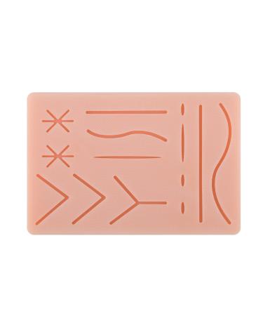Ultrassist Upgraded Suture Pad for Medical and Vet Students 3 Layers with 14 Wounds Suture Practice Pad Embeds a rip-Resistant mesh Hard to Rip Tear or Break (Training Practice Only)
