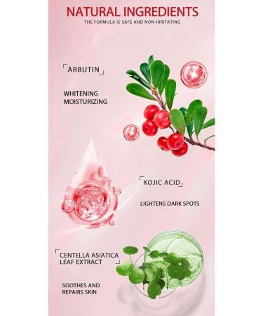 Quick Absorbing Body Cream 100ml Body Lotion Nourishing Moisturizing Skin Brightening Mild Body Cream Skin Brightening Moisturizing Kojic Acid Body Lotion for Dry Skin - Buy Online on SooperMarket.com