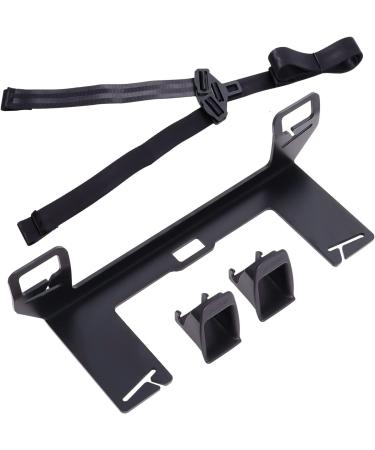 Poweka ISOFIX Adapter Universal Child Seat Anchor Mounting Kit for ISOFIX Seat Belt Connectors Thick Steel Car Seat Bracket with Fixing Strap