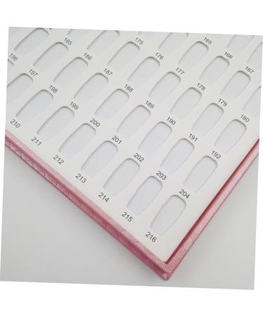 minkissy 216 Color Card Display Card Nail medium Pink - Buy Online on SooperMarket.com