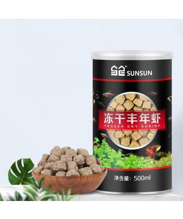 for Turtle Food Dried Freeze Shrimp Eggs for Ornamental Fish Water Turtles Small Pets 220ml 500ml Sealable Can Style2 - Buy Online on SooperMarket.com