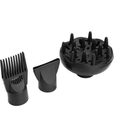 3Pcs Hair Dryer Nozzle Diffuser Set - Salon Quality Styling Tool - Buy Online on SooperMarket.com