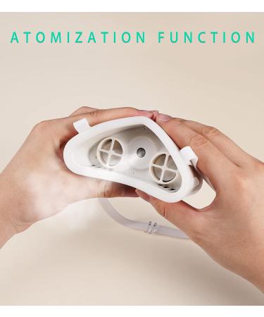 Anti Snoring Device with Fogging Mode, 3-Speed Wind Adjustment, and Fixing Strap - White | Men and Women - Buy Online on SooperMarket.com