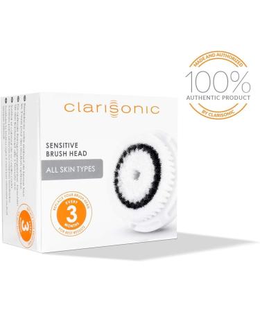 Clarisonic Sensitive Facial Cleansing Brush Head Replacement - Compatible with Mia 1, 2, Fit, Alpha Fit, Smart Profile Uplift - 1 Pack - Buy Online on SooperMarket.com