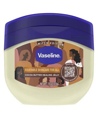 Vaseline Petroleum Jelly Cocoa Butter 7.5 Ounce (Pack of 2) 7.50 Ounce (Pack of 2)