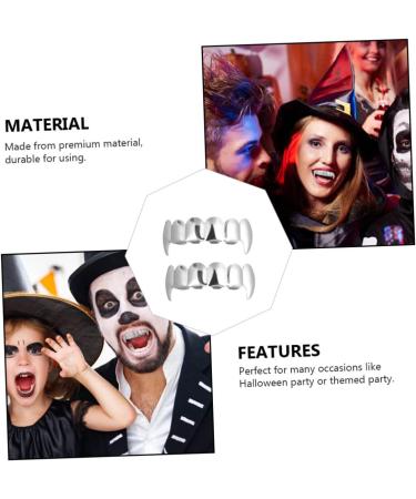 KALLORY 2pcs Werewolf Decorative Props Props Upper Vampire Men and Women Artificial - Buy Online on SooperMarket.com