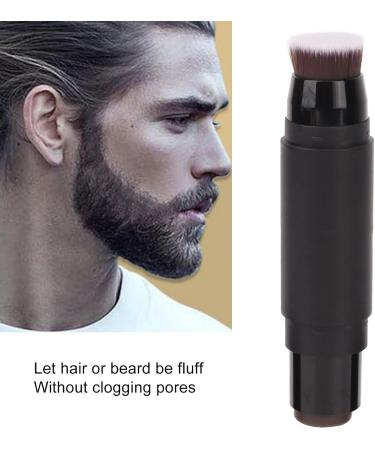 Dye Beard Pen 2 in 1 Filler Pencil for Men Barber Styling & Mustache Combs Waterproof and Sweatproof Facial Filler Cover Hair Patch Natural Looking (Dark Brown) - Buy Online on SooperMarket.com