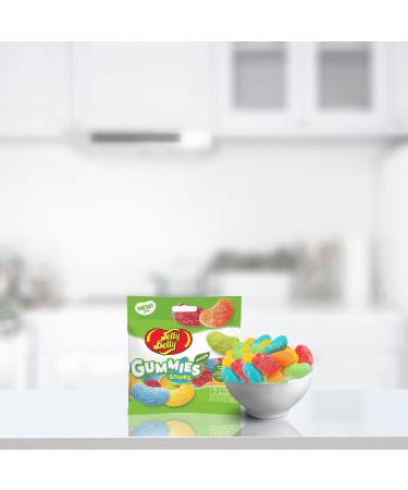 Jelly Belly Assorted Gummies & Sour Gummies Duo Pack Assorted Flavors Gourmet - Christmas & Holidays Candy - Vegan Candy Dairy Free Snacks Kosher Candy Gluten Free Bulk Candy Stocking Stuffers for Teens 113g (Pack of 2) - Buy Online on SooperMarket.com