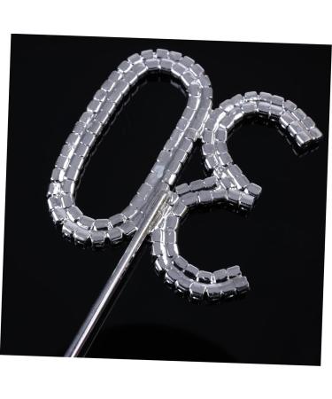 CORHAD Glitter 30th Birthday Cake Toppers Crystal 30th Anniversary Cake Toppers Bling Number Wedding Decoration Cake Decor Diamond Decor Cupcake Toppers Paper Cup Rhinestones - Buy Online on SooperMarket.com