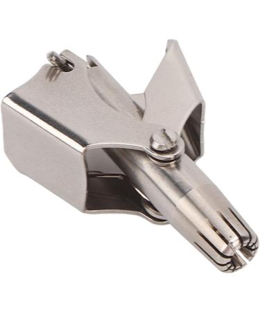 Manual Nose Hair Trimmer for Men - 360 Stainless Steel Ear & Nose Hair Clipper | No Battery No Pain Easy Use - Buy Online on SooperMarket.com