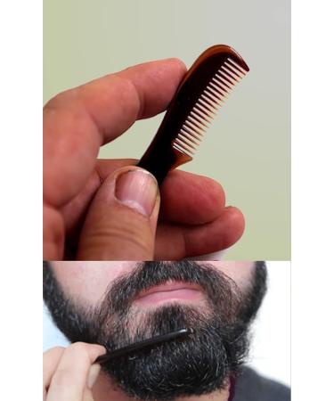 Beard Grooming Kit for Men in Metal Tin - Beard Oil, Balm, Wax, Comb & Scissors Set | Dad Gifts for Men | Cedarwood Scented Beard Growth Kit - Buy Online on SooperMarket.com