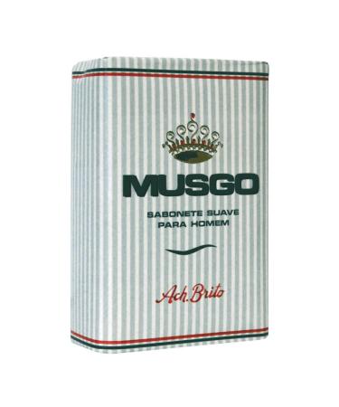 4x Ach. Brito Musgo Real Men Body Bath Vintage Toilet Soap 5.6 oz