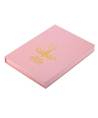 Nail Display Chart | 216 Colors Gel Polish Color Card with 240 Tips | Nail Art Salon Set - Pink - Buy Online on SooperMarket.com