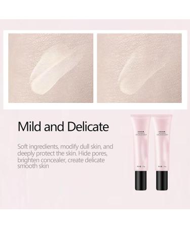 Makeup primer makeup primer invisible pore concealer long-lasting moisturizing makeup primer brightening makeup primer concealer lotion suitable for all skin types 1pcs - Buy Online on SooperMarket.com
