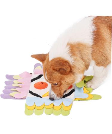 Hohopeti Owl Sniffing Pad Dog Snuffle Puzzle Mat Snuffle Mat for Medium Dogs Vocalize Nose Pads - Buy Online on SooperMarket.com