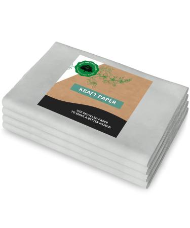 White Packing Paper Sheets for Moving - 10lb - 320 Sheets of Newsprint Paper - 26" x 17"