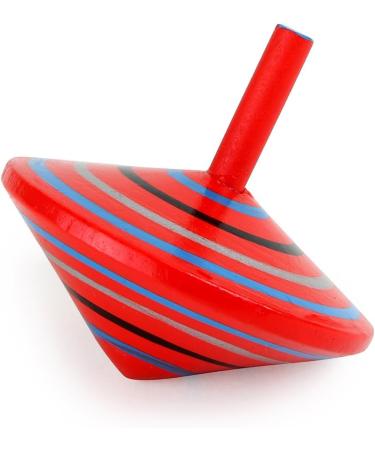 Small Foot Wooden Spinning Top - Colorful 6-Piece Set for Kids Age 3+ 1730 - Perfect for International Shipping - Buy Online on SooperMarket.com