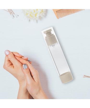 FRCOLOR Travel Shampoo Bottles - 3pcs Portable Lotion Press-Type Cosmetic Bottles for Travel - Buy Online on SooperMarket.com