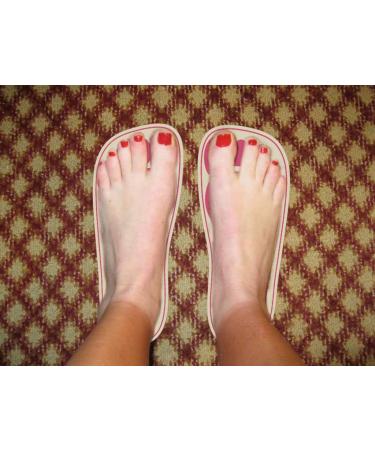 200 Pairs Pink Spray Tan Feet Pads Protectors - Ideal for Sunless Tanning | International Shipping - Buy Online on SooperMarket.com