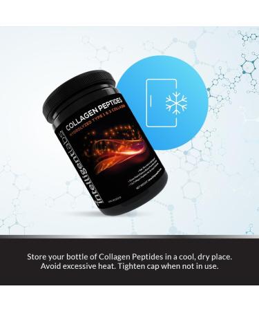 Intelligent Labs Hydrolyzed Type 1 and 3 Collagen Peptides Powder 100% Cruelty-Free and Grass-Fed Bovine Supports Healthy Hair Skin Nails & Joints 11g per Serving 41 Servings a Bottle - Buy Online on SooperMarket.com