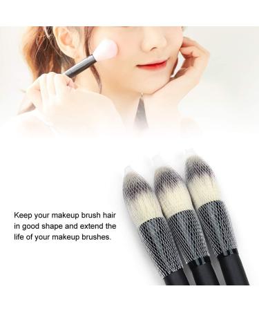 100pcs Makeup Brush Mesh Protector - Reusable Elastic Dust Cover Guard for Cosmetics - Buy Online on SooperMarket.com