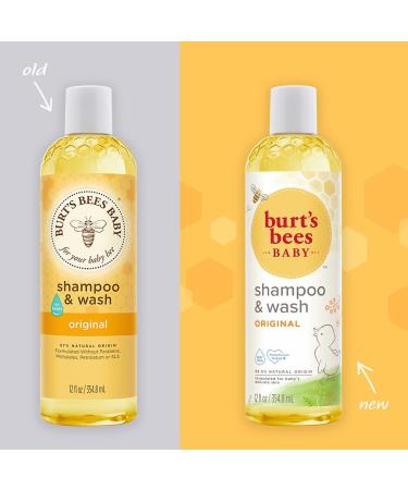Burt's Bees Baby Shampoo & Wash 12 Ounce (Pack of 3) - Tear-Free Soap, Natural Care - Buy Online on SooperMarket.com