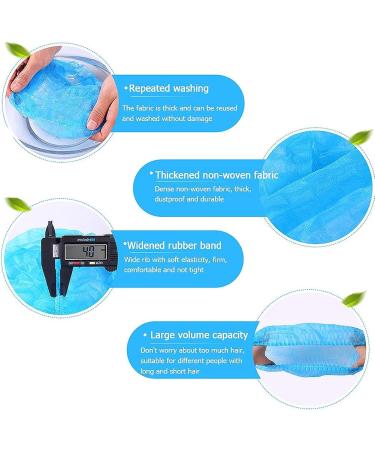 100pcs Tvoip Disposable Cap Hair Net Bouffant Cap - Black - Anti Dust Non-Woven Head Cover for Hair Protection - Buy Online on SooperMarket.com