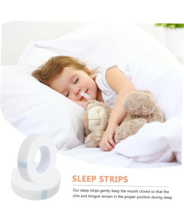 Medical Tape 4 Rolls Respiratory Correction Patch Stickers - Non-Woven Fabric Sleep Strips for Mouth Belt - Adhesive Sleep Patch - Buy Online on SooperMarket.com
