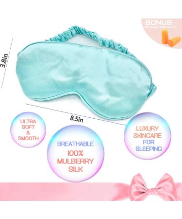 Gel Eye Mask + Silk Sleep Mask: Hot/Cold Therapy for Puffy Eyes, Dark Circles, Headaches - Adjustable Strap & Reusable (Light Green) - Buy Online on SooperMarket.com