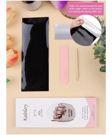 Kalolary Halloween Gel Nail Polish Stickers 20PCS Nail Adhesive Wrap Full Wraps Gel Nail Strips with Nail File and Stick for Halloween Nail Art Decor (UV/LED Lamp Required) (A) - Buy Online on SooperMarket.com